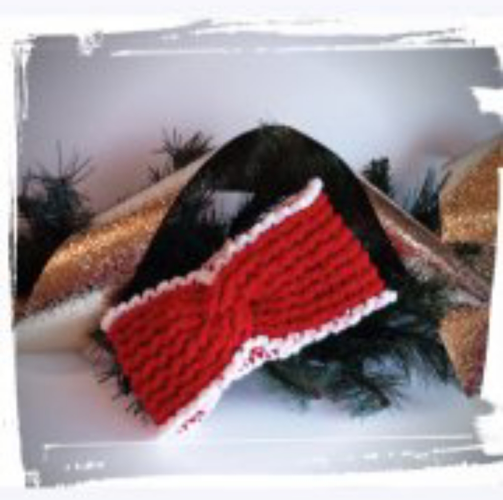 Warm Christmas Twisted Ear Warmer Headband